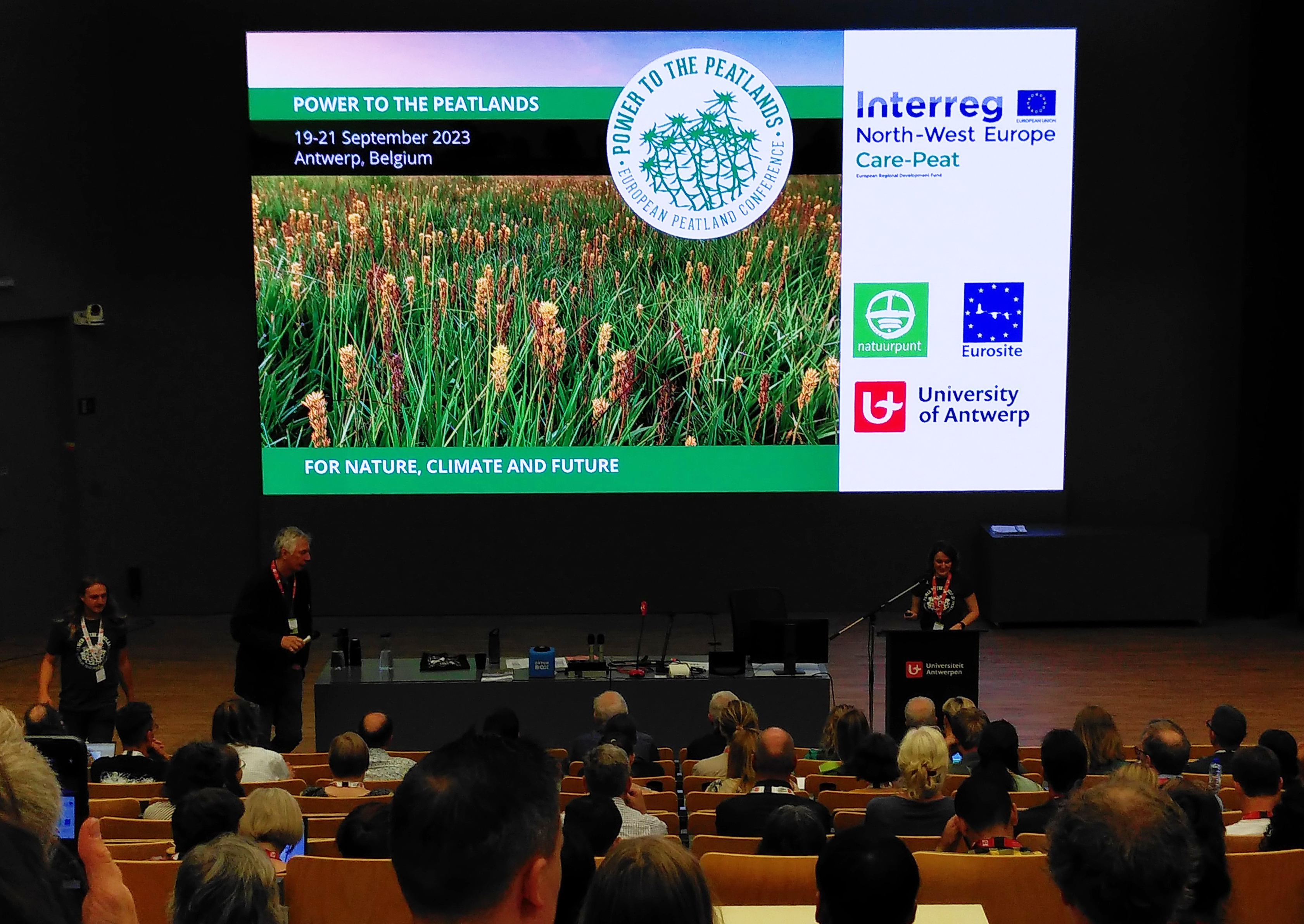 Colloque international sur les tourbières à Anvers